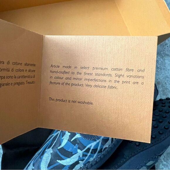 Tod’s Tess Patterned Slip-On Flats, Antracite, New, Size EU 37.5 - Picture 11 of 12